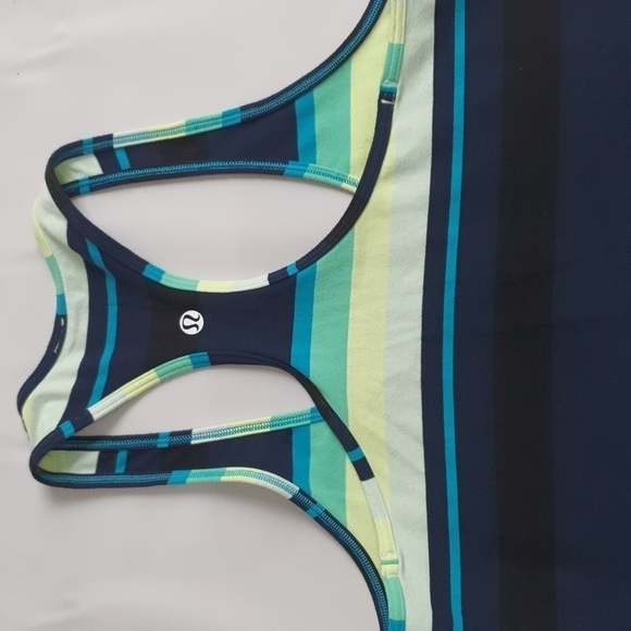 Lululemon Racerback Striped Tank Top - Picture 7 of 8